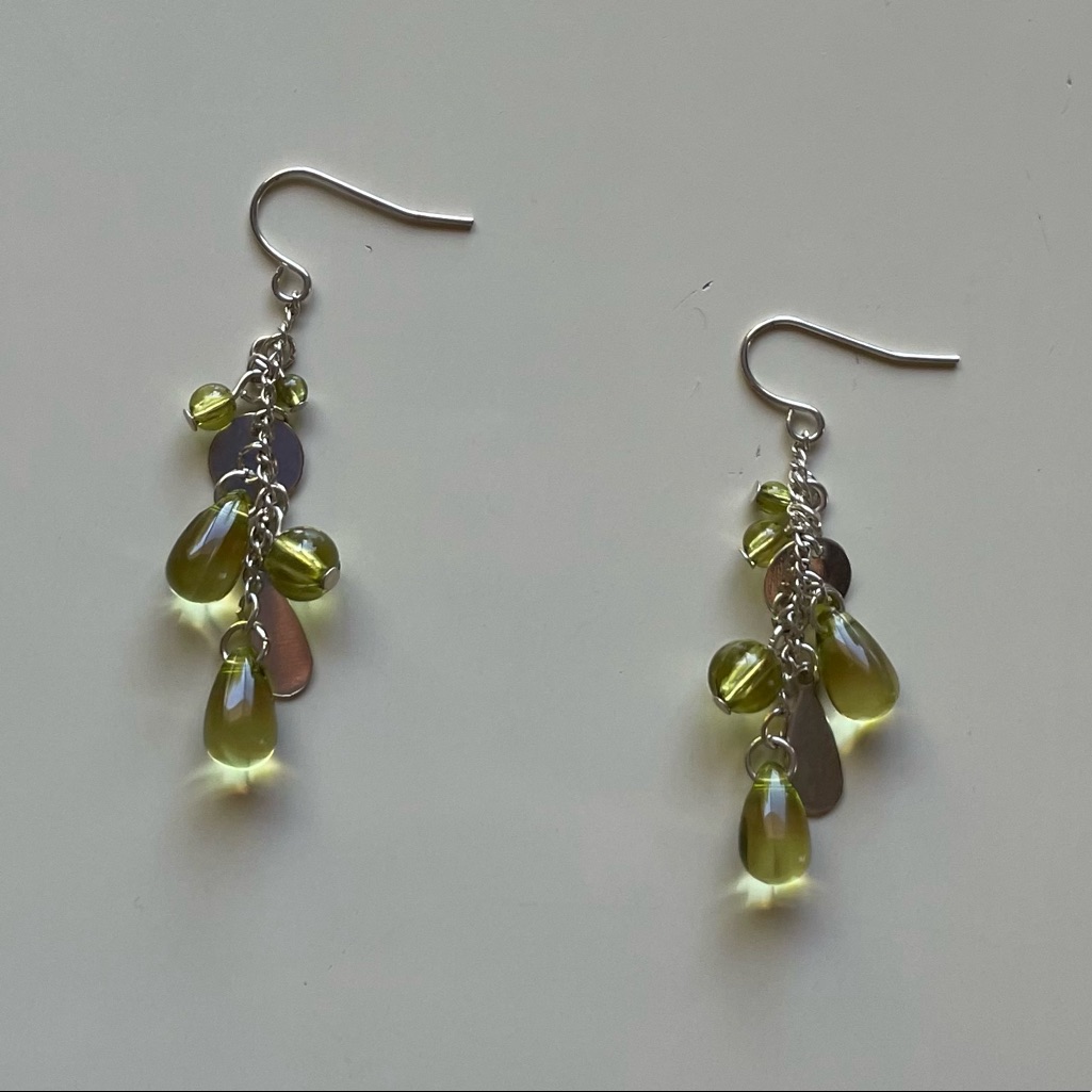 New Cluster Earrings